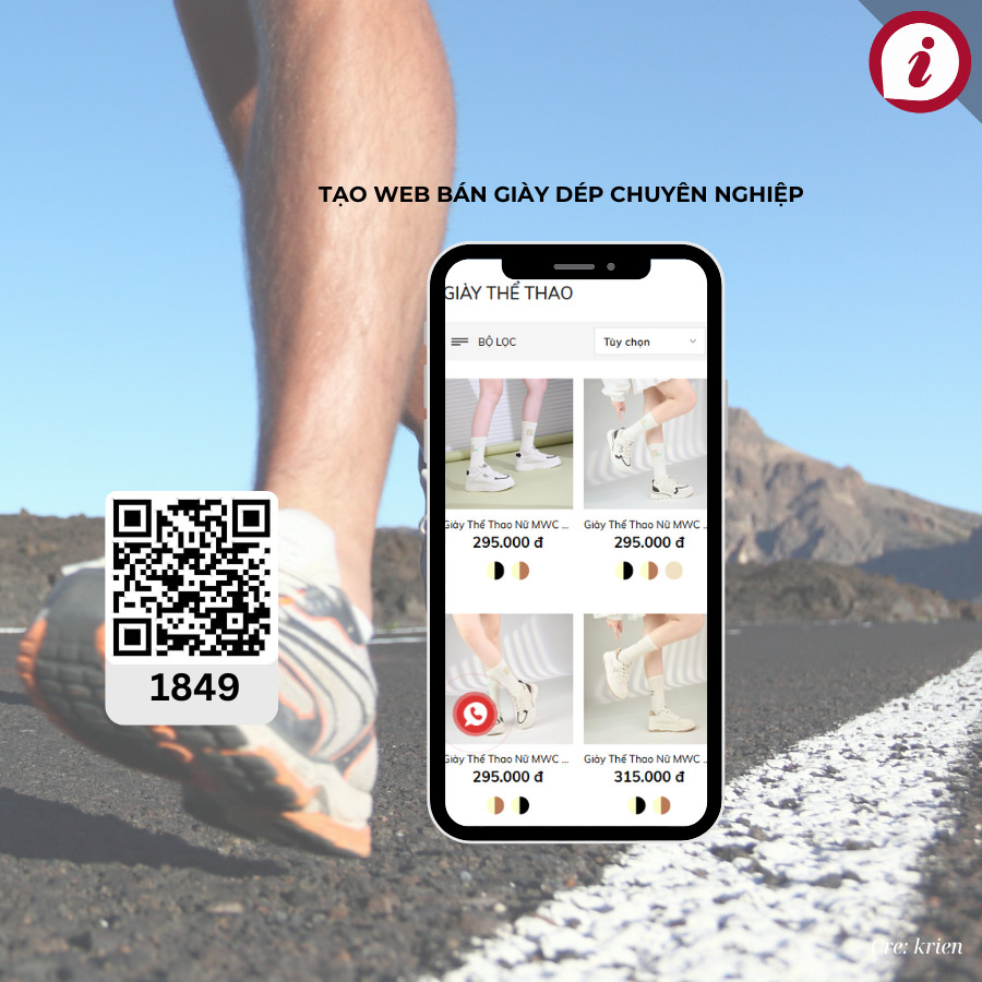 Tạo Web Bán Giày Dép Chuyên Nghiệp