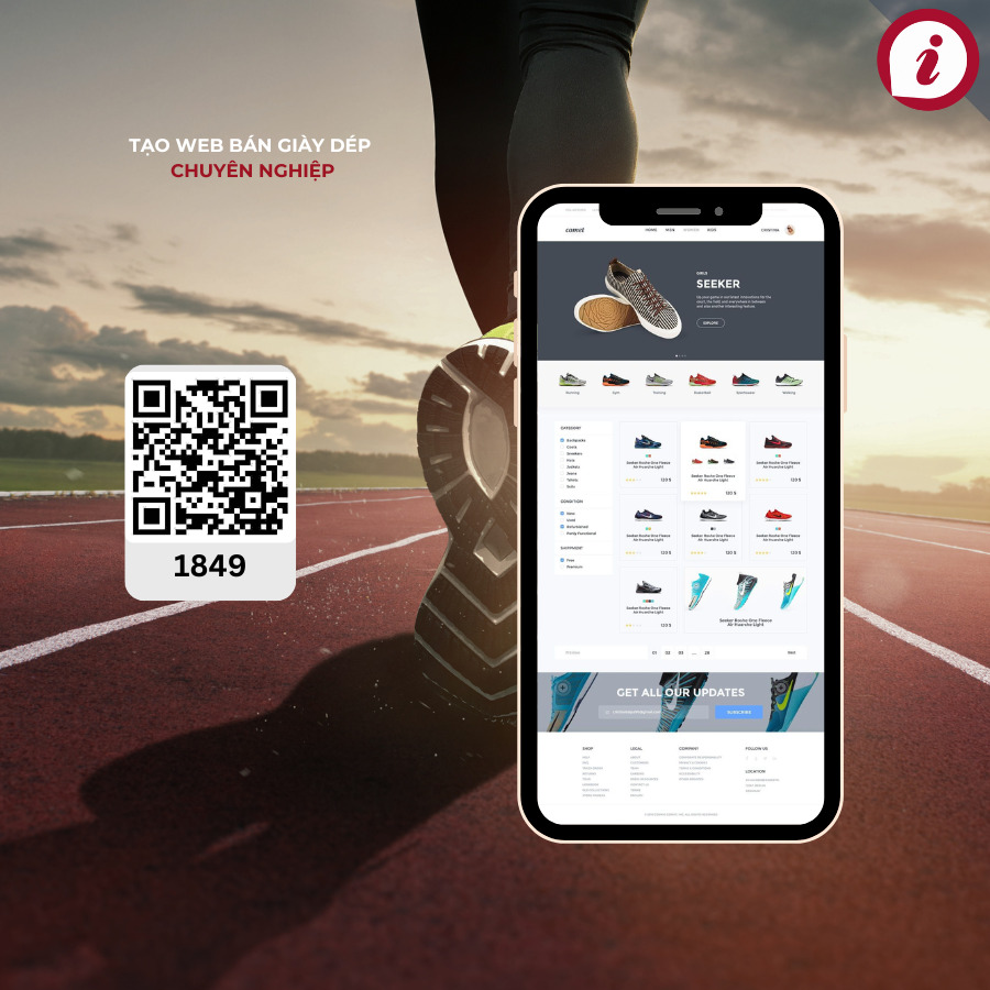 Tạo Web Bán Giày Dép Chuyên Nghiệp