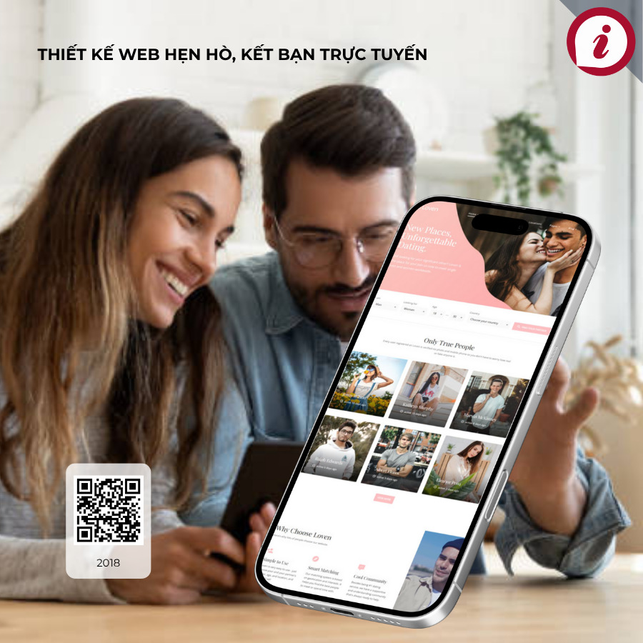 Thiết kế web hẹn hò, kết bạn trực tuyến
