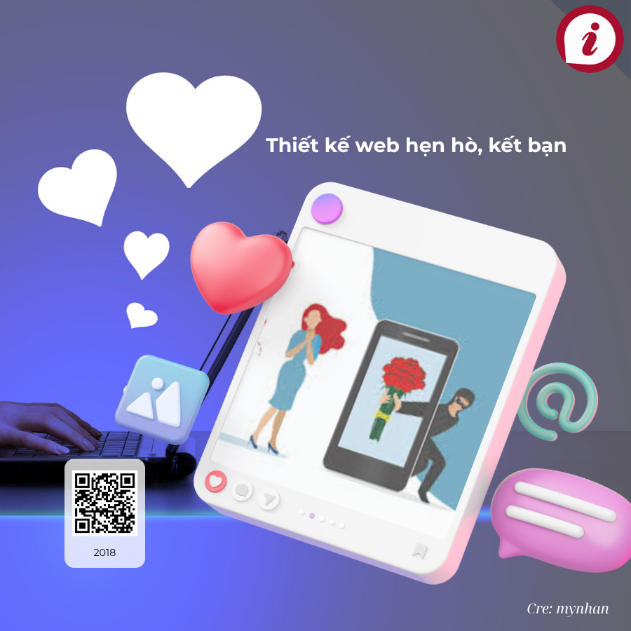 Thiết kế web hẹn hò, kết bạn trực tuyến