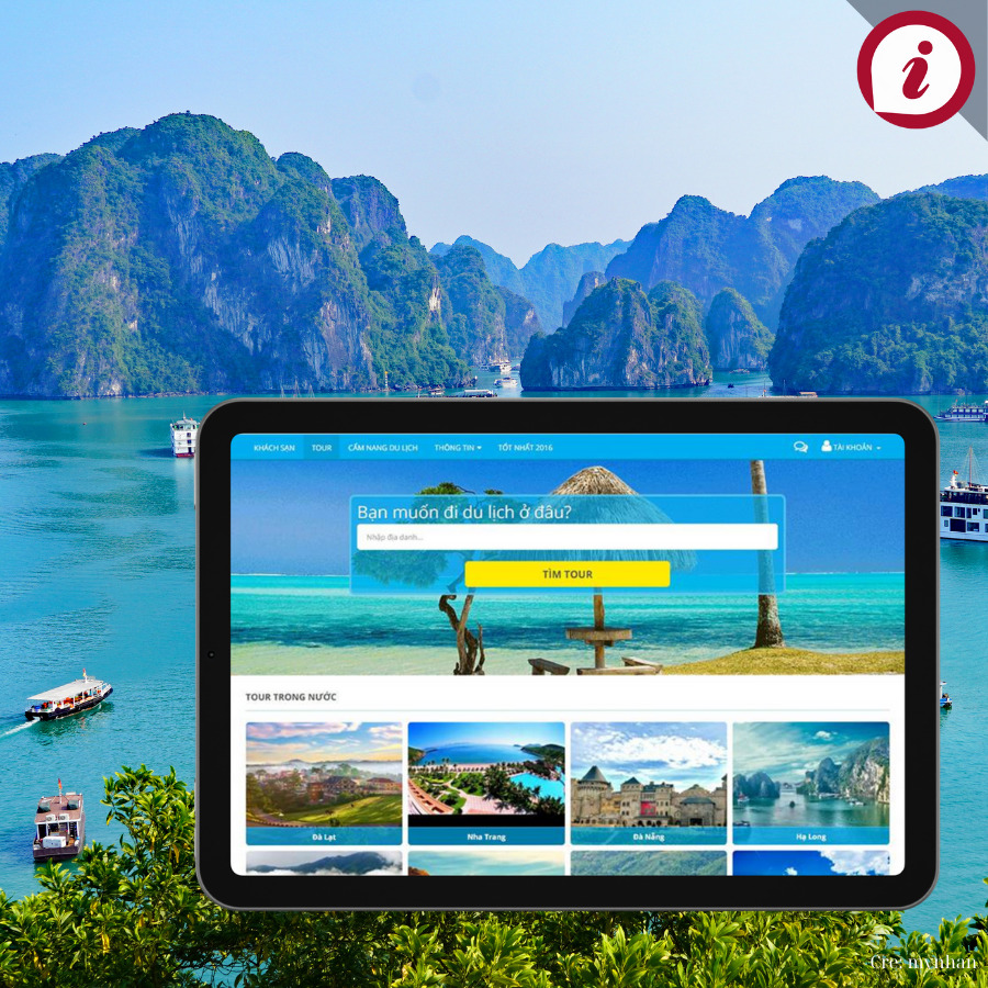 Thiết kế web du lịch Việt Nam