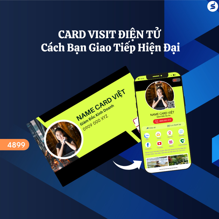 Tạo Card Visit Online: Xu Hướng Mới Trong Giao Tiếp Chuyên Nghiệp
