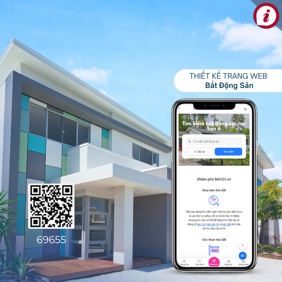 Thiết kế trang web bất động sản