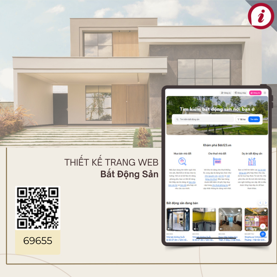 Thiết kế trang web bất động sản