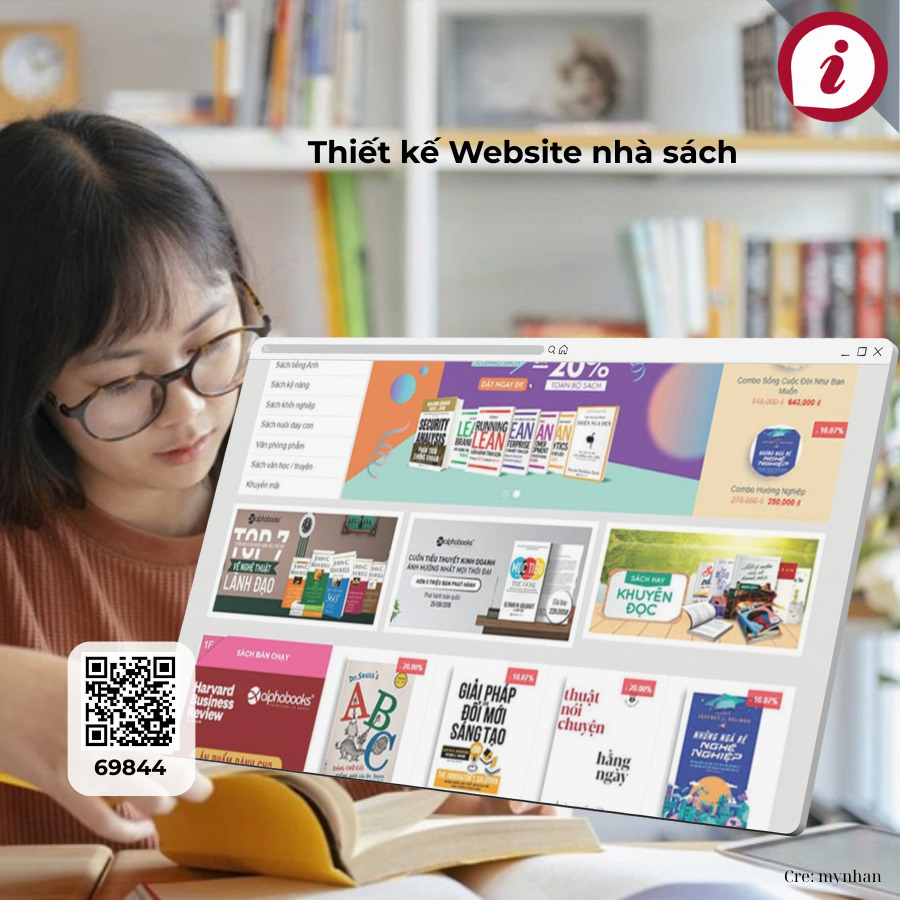 Thiết kế website nhà sách