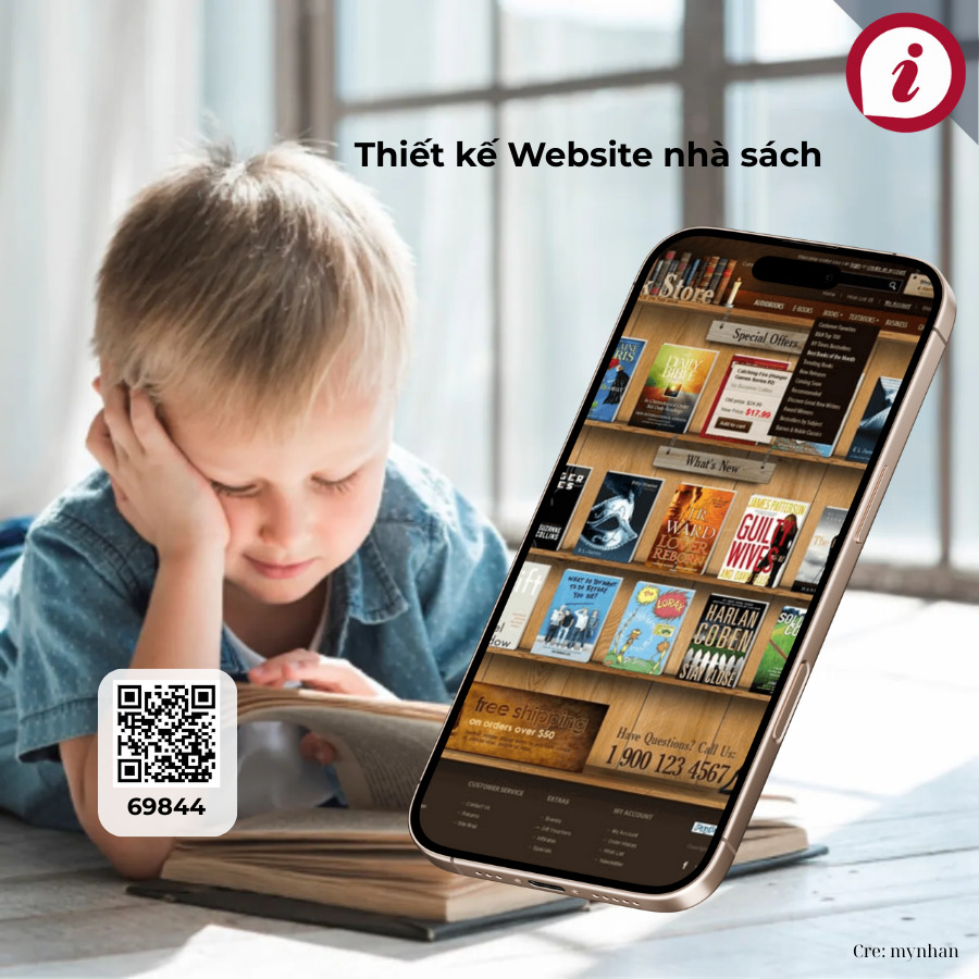 Thiết kế website nhà sách