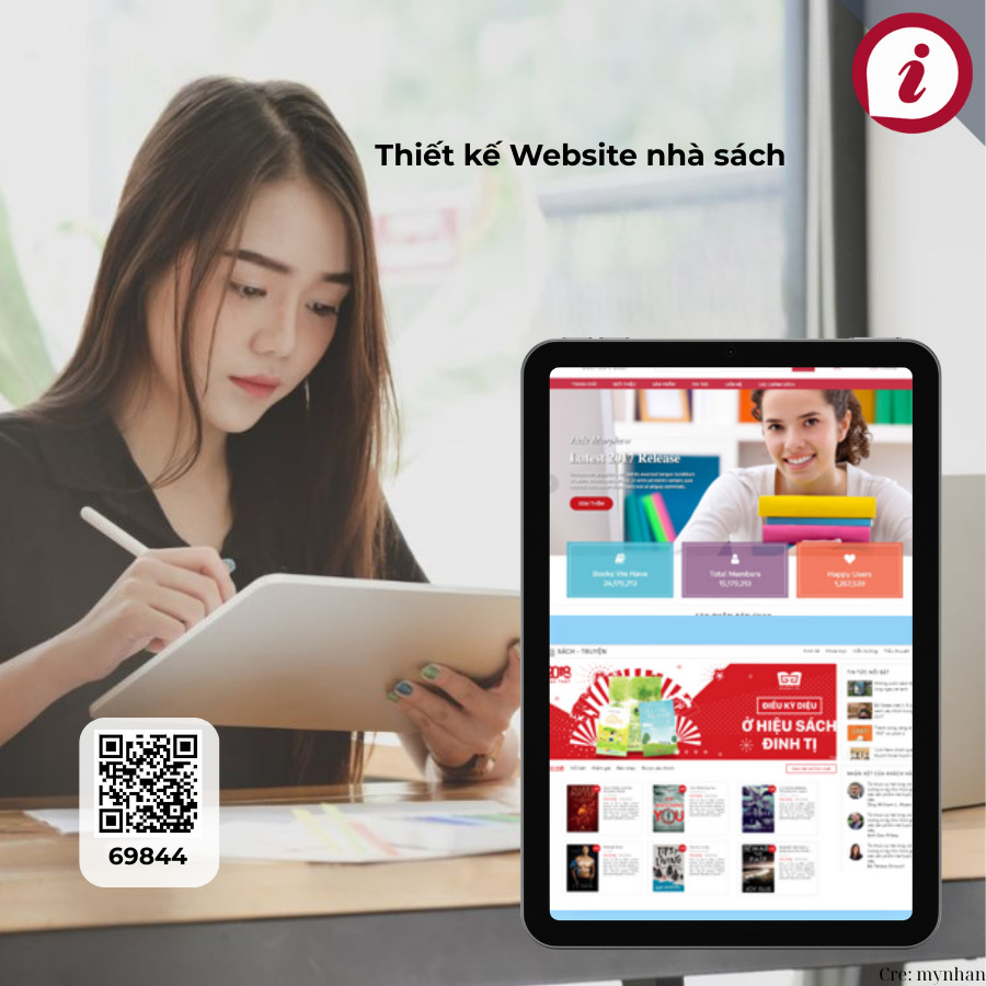 Thiết kế website nhà sách