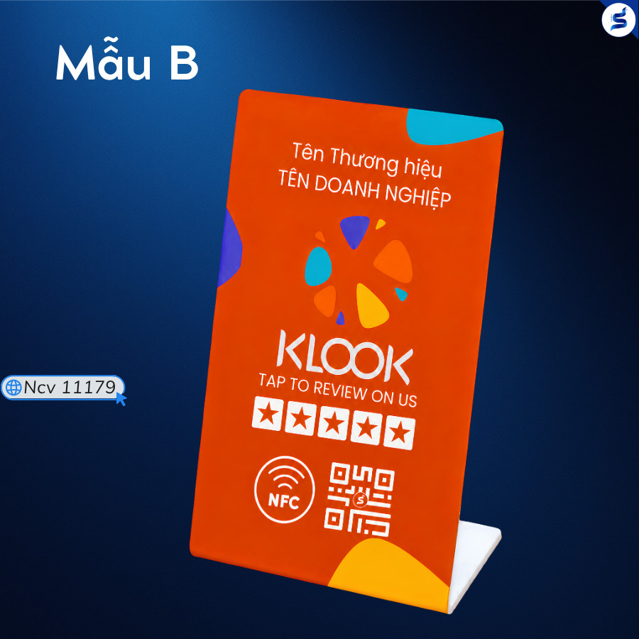 Bảng Review KLOOK NFC + QR chạm NFC hoặc quét QR - 3