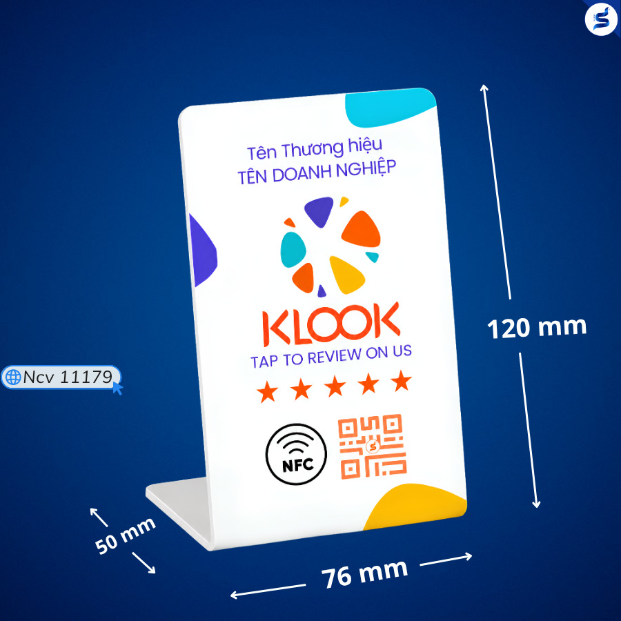 Bảng Review KLOOK NFC + QR chạm NFC hoặc quét QR - 4
